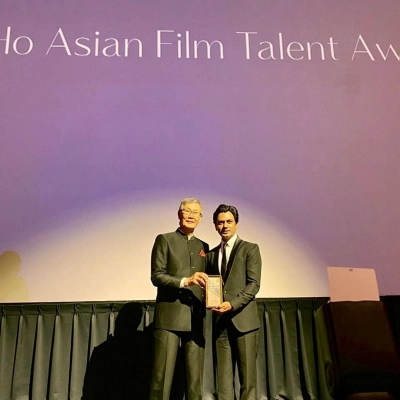 Lesley Hot Asian Film Talent Award at Singapore International Film Festival