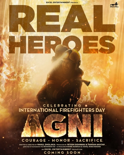 Agni, a tribute to their valour.