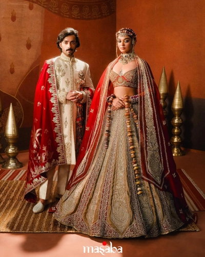 The ‘Khubani Ka Meetha’ Lehenga | The ‘Matka Kulfi’ Sherwani